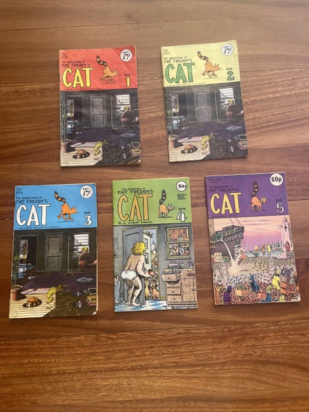 Fat Freddy’s cat comics - fabulous furry freak brothers Carousel 1