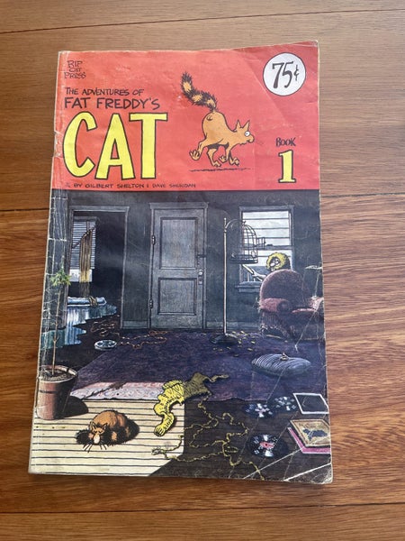 Fat Freddy’s cat comics - fabulous furry freak brothers Carousel 2