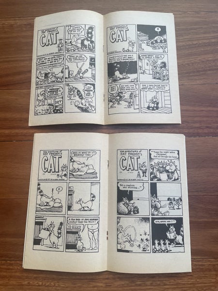 Fat Freddy’s cat comics - fabulous furry freak brothers Carousel 10