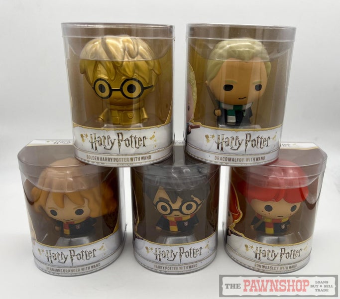 Harry Potter Head Start 4" Vinyl Figurines Complete Series One Collection Carousel 1