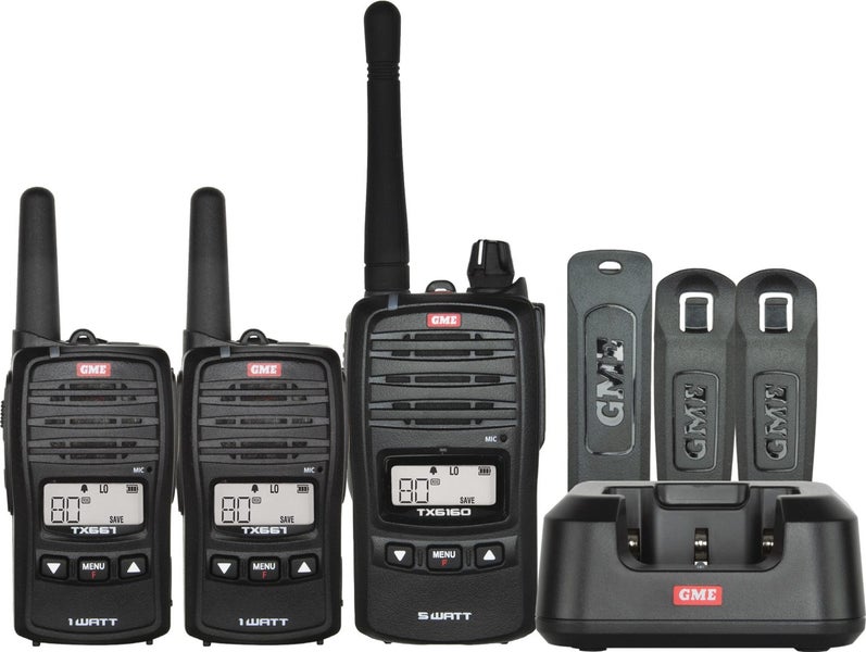 5/1 Watt UHF CB Handheld Radio - Family Pack Carousel 1
