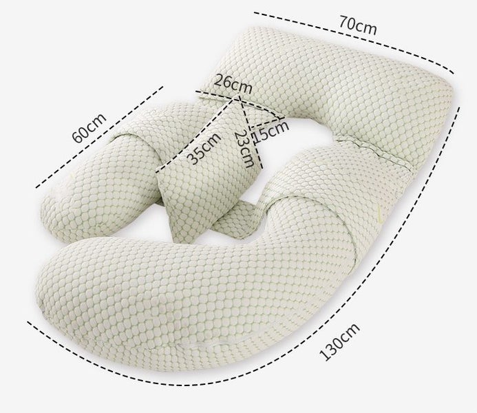 Maternity Pregnancy Pillow Sleeping Body Nursing Support Carousel 6