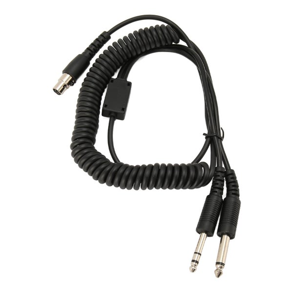 mini xlr 5 pin plug to ga dual plugs headset adapter cable Mini XLR 5 Pin Plug Carousel 1