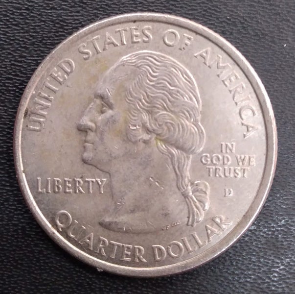 USA COIN, STATE QUARTER, 2001 RHODE ISLAND "P" MINTMARK. Carousel 2