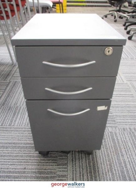 PR5491 - Grey Slimline Mobile Drawer Carousel 1