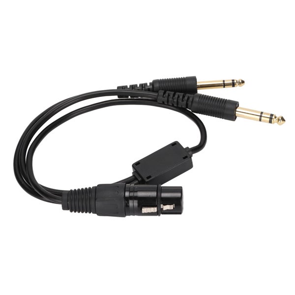 female xlr to ga 2 plugs aviation headset adapter xlr to ga dual plug cable xlr Carousel 2