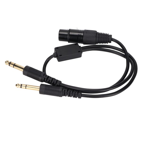 female xlr to ga 2 plugs aviation headset adapter xlr to ga dual plug cable xlr Carousel 5