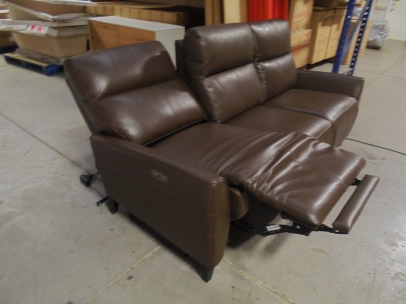 Lazboy Monroe 3 seater sofa Leather Carousel 2