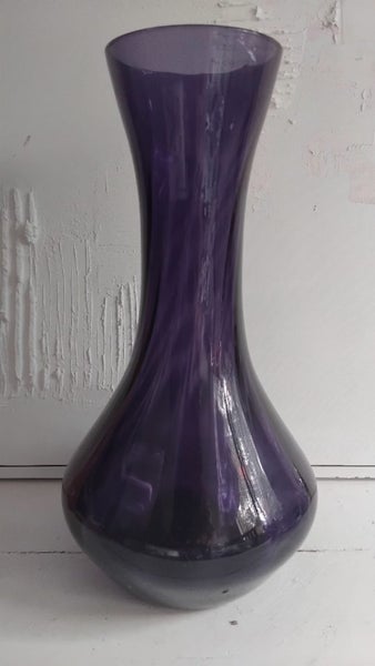 Vintage art glass vase Carousel 1