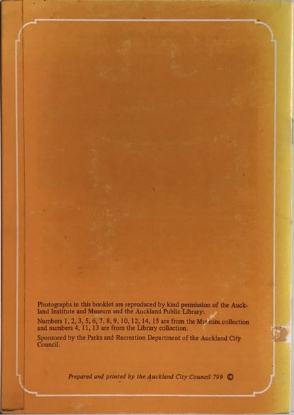 AUCKLAND DOMAIN: An Historical Guide Carousel 2