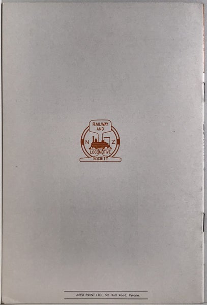 NEW ZEALAND'S FIRST RAILWAY: Dun Mountain Railway, Nelson by A. N. Palmer 1975 Carousel 2