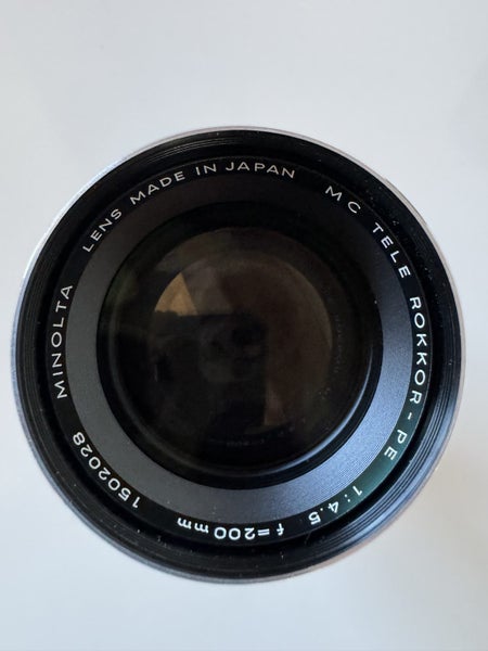 Minolta MC Rokkor 200mm f4.5 lens Carousel 2