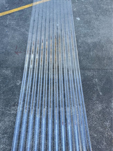 1.8M Length - Colour Clear - Corrugated Profile, Polycarbonate Roofing Sheets Carousel 1