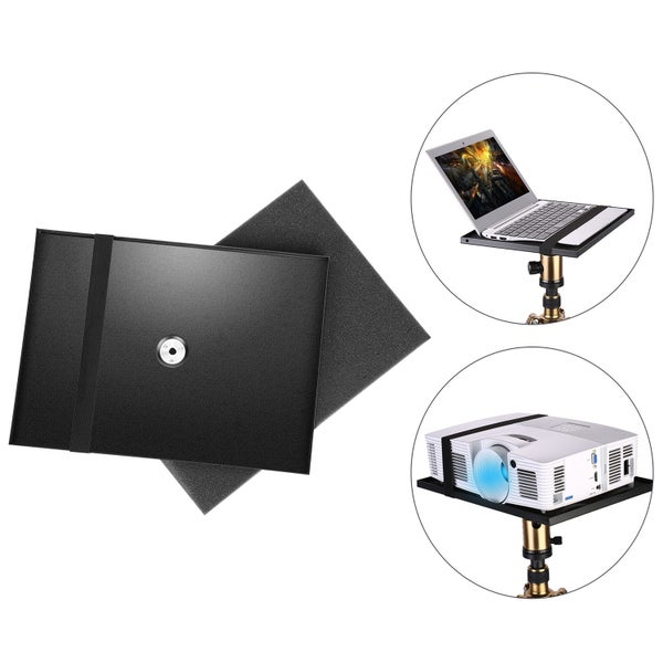 Neewer Laptop Notebook Pallet Projector Tray Holder for 1/4 to 3/8 inches Screw Carousel 1
