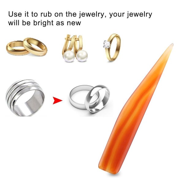 agate knife faux agate burnisher jewelry polishing tool jewelry tool Faux Carousel 5