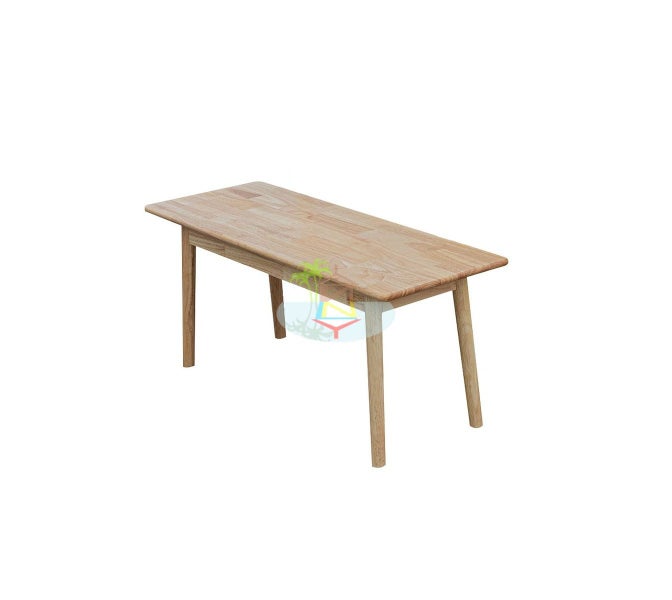 Paris# Malaysian Oak Scandinavian Dining Table | 1.2M | Light color| TR Carousel 1
