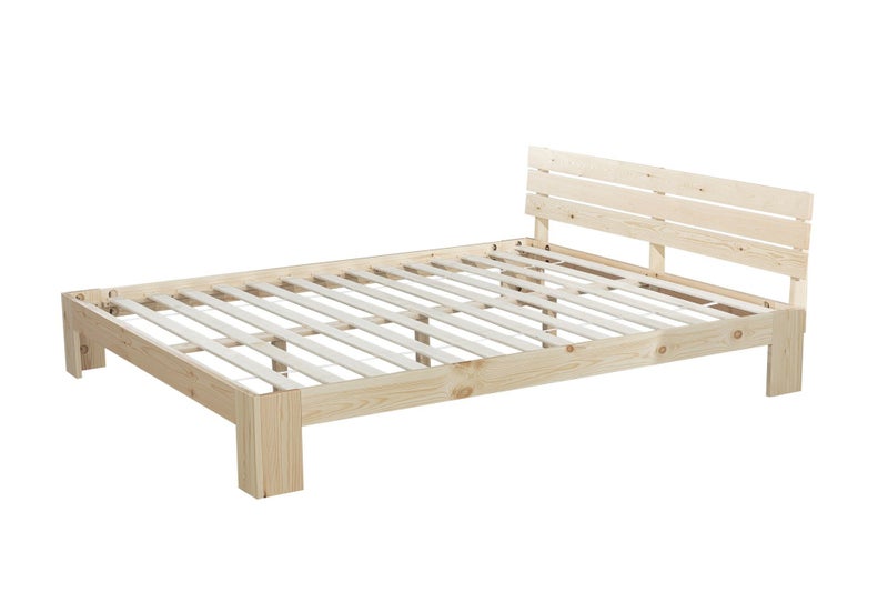 Bell# NZ Pine Simplicity Bed Frame | Queen| TR Carousel 2