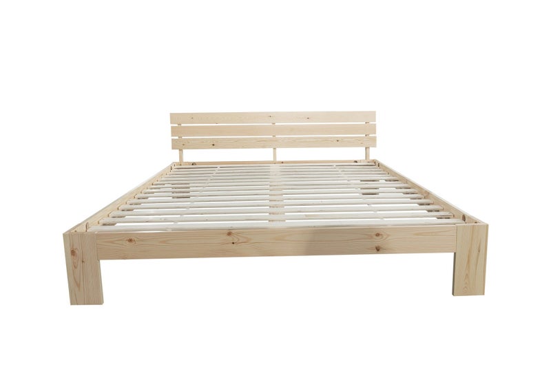 Bell# NZ Pine Simplicity Bed Frame | Queen| TR Carousel 1