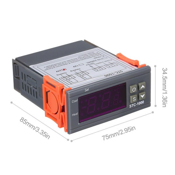 Digital Temperature Thermostat STC-1000 Controller Carousel 2