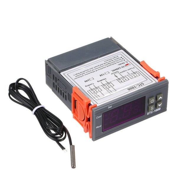 Digital Temperature Thermostat STC-1000 Controller Carousel 6