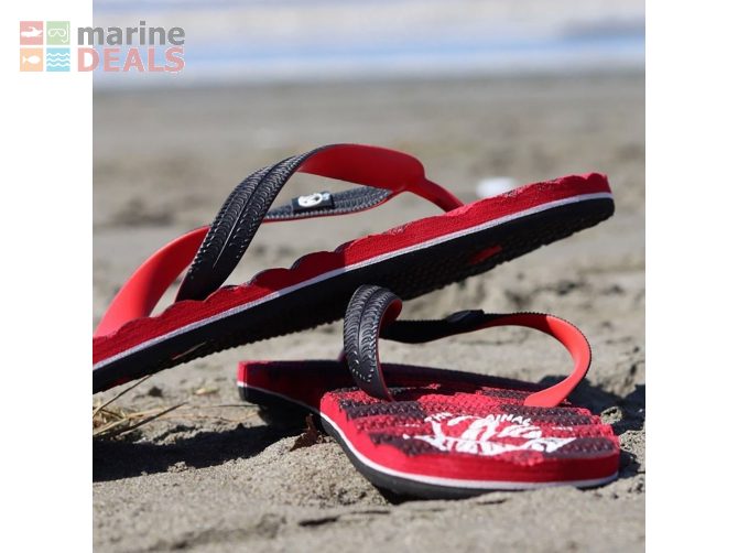 Swanndri Swanndal Jandals Red/Black Check 9/10 Carousel 5