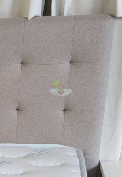 Boston# Headboard | King-Single | Beige color | LS Carousel 2