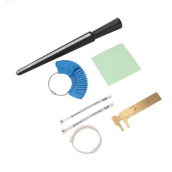 jewelry ring sizing measuring set mandrel ring sizer measurement tool 7pcs Ring Carousel 1