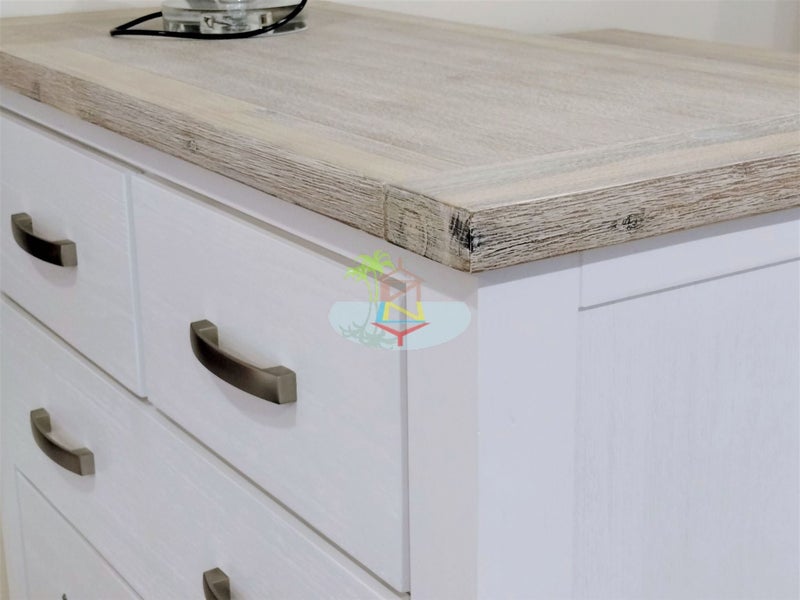 Ashland# Acacia White&Wood Ash Top Dresser| TR Carousel 3