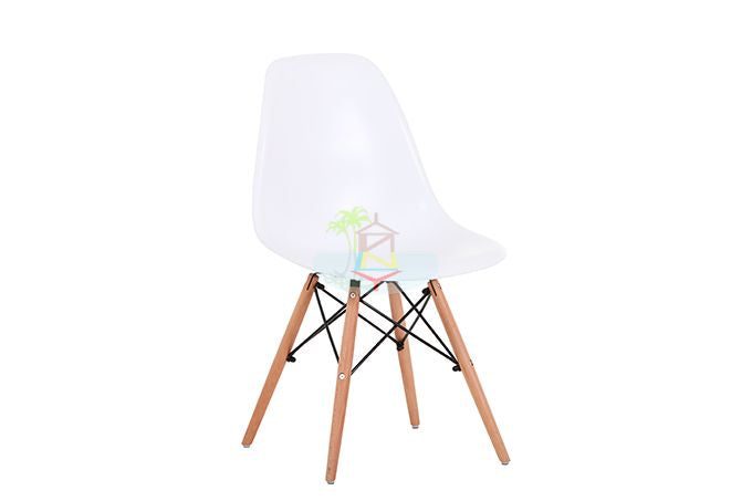 Echo# Scandinavian Dining Chair | White color | LS Carousel 1