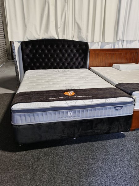 SleepMax# Mattress Base | Super-King | Black color ** Carousel 2