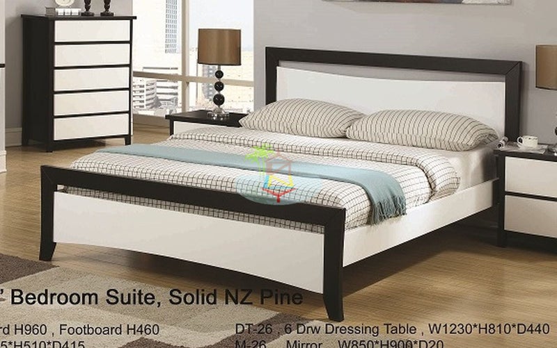 Patrick# NZ Pine Bed Frame | Queen| TR Carousel 1
