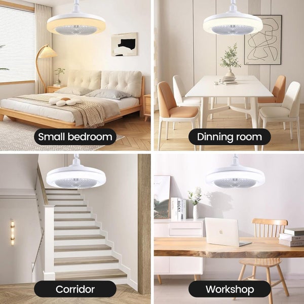 Ceiling Fans with Lights and Remote Modern Simple Ceiling Fan Carousel 7