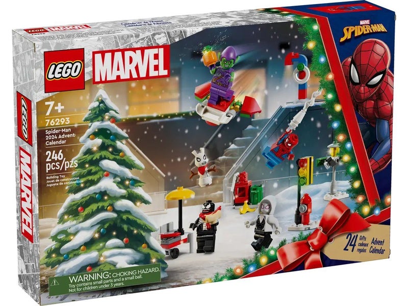 LEGO 76293 Spider-Man 2024 Advent Calendar Carousel 1