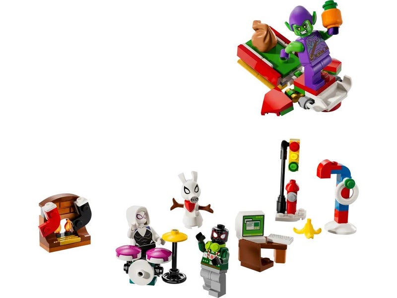 LEGO 76293 Spider-Man 2024 Advent Calendar Carousel 3