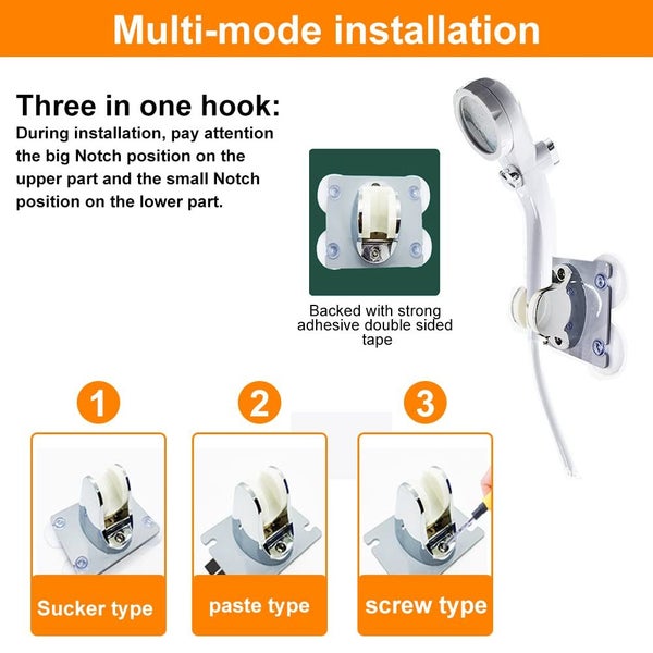 Portable Outdoor Operated Shower Carousel 2