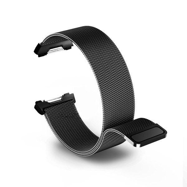 Fitbit Ionic Milanese Loop Strap Black Carousel 1