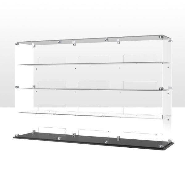 BrickFans Premium Display Case for 12 x Speed Champions Cars (4x3) Carousel 2
