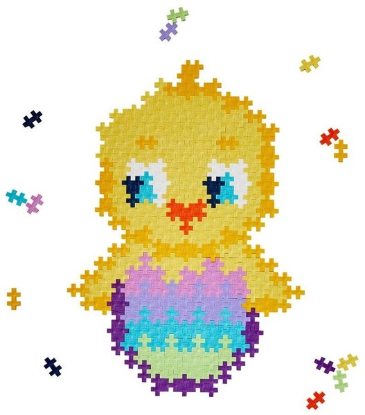 Plus-Plus: Puzzle By Number Chick (250pc) Carousel 2