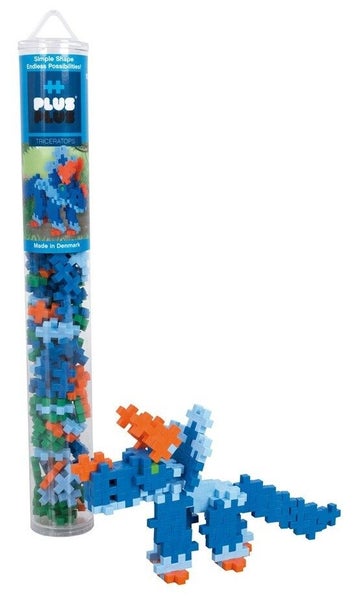 Plus-Plus: Triceratops Tube (100pc) Carousel 1