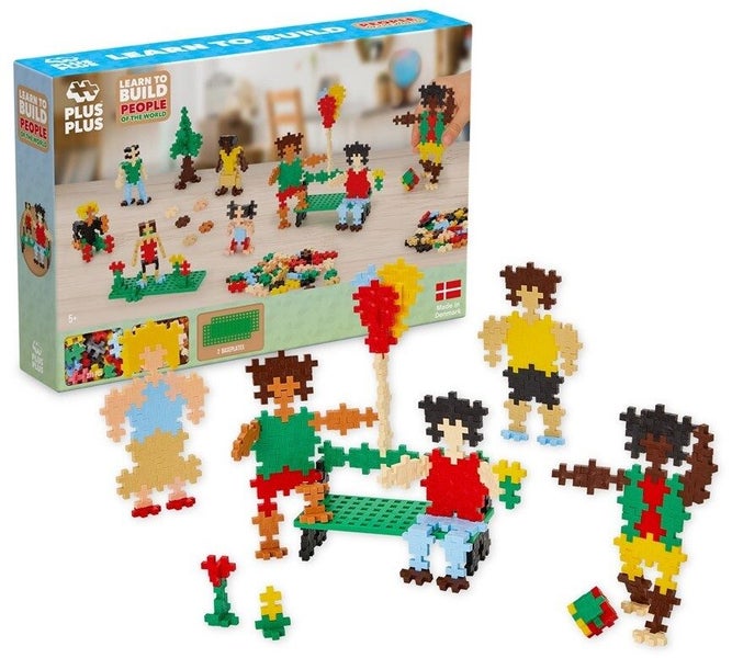 Plus-Plus: Learn To Build People Of The World (275pc) Carousel 1