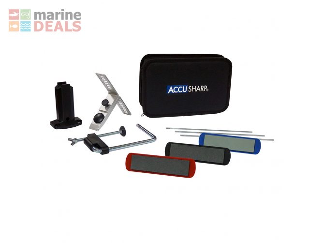 AccuSharp Precision 3-Stone Knife Sharpener Kit Carousel 1