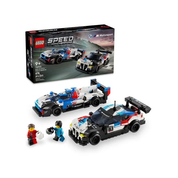 LEGO 76922 Speed Champions BMW M4 GT3 BMW M Hybrid V8 Race Cars Carousel 2