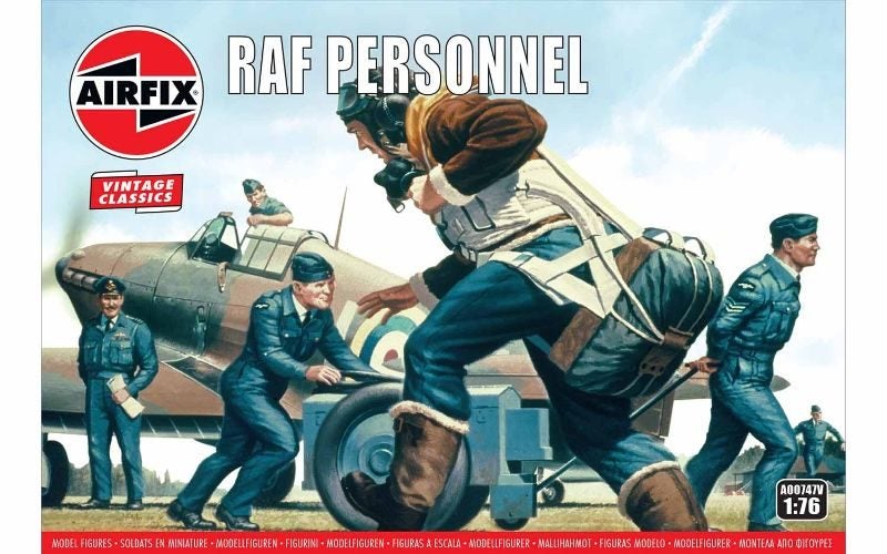 Airfix Kit Model - WWII RAF Personnel 1:76 Carousel 1