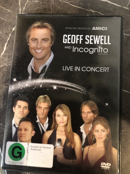 DVD Geoff Sewell and Incognito Artists Live in Concert629376320746261111
