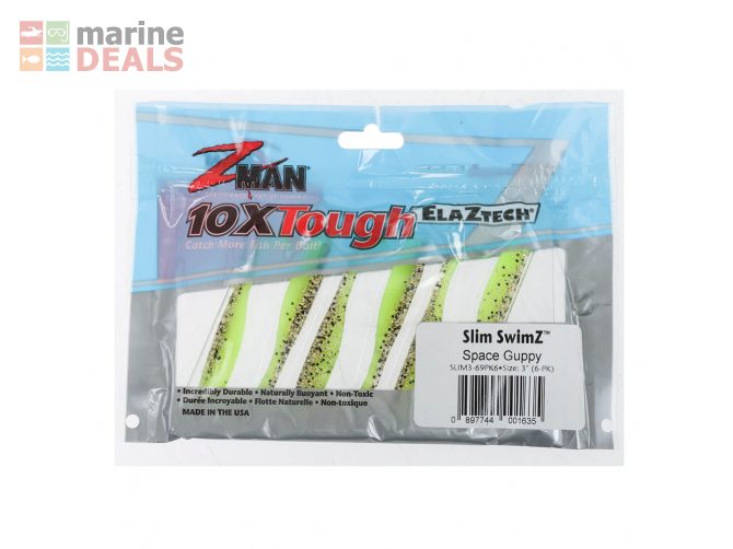 Z-Man Slim SwimZ Micro Soft Bait 3in/7.62cm Qty 6… Carousel 2