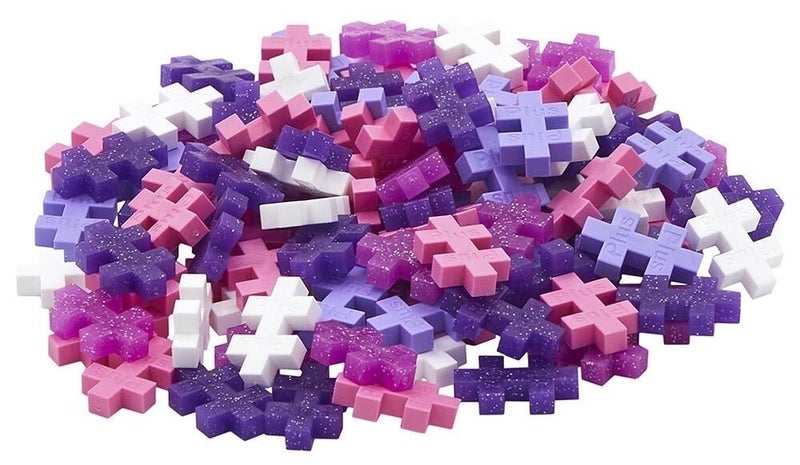 Plus-Plus: Glitter Mix Tube (100pc) Carousel 2