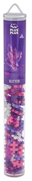 Plus-Plus: Glitter Mix Tube (100pc) Carousel 3