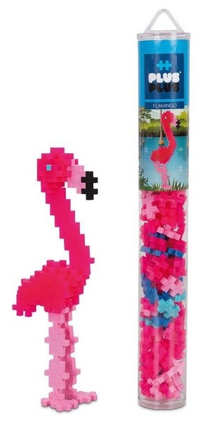 Plus-Plus: Flamingo Tube (100pc) Carousel 1