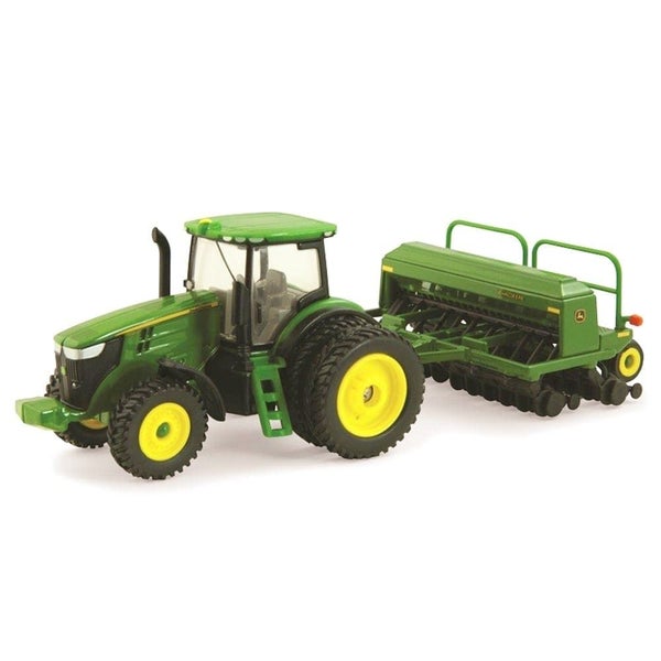 1:64 John Deere 7215R w/1590 Grain Drill Carousel 1