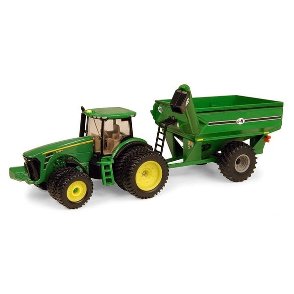 1:64 John Deere 8320R Tractor w/Grain Cart Carousel 1